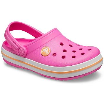 Crocs Crocband Clog Ruzove - Detske Dreváky